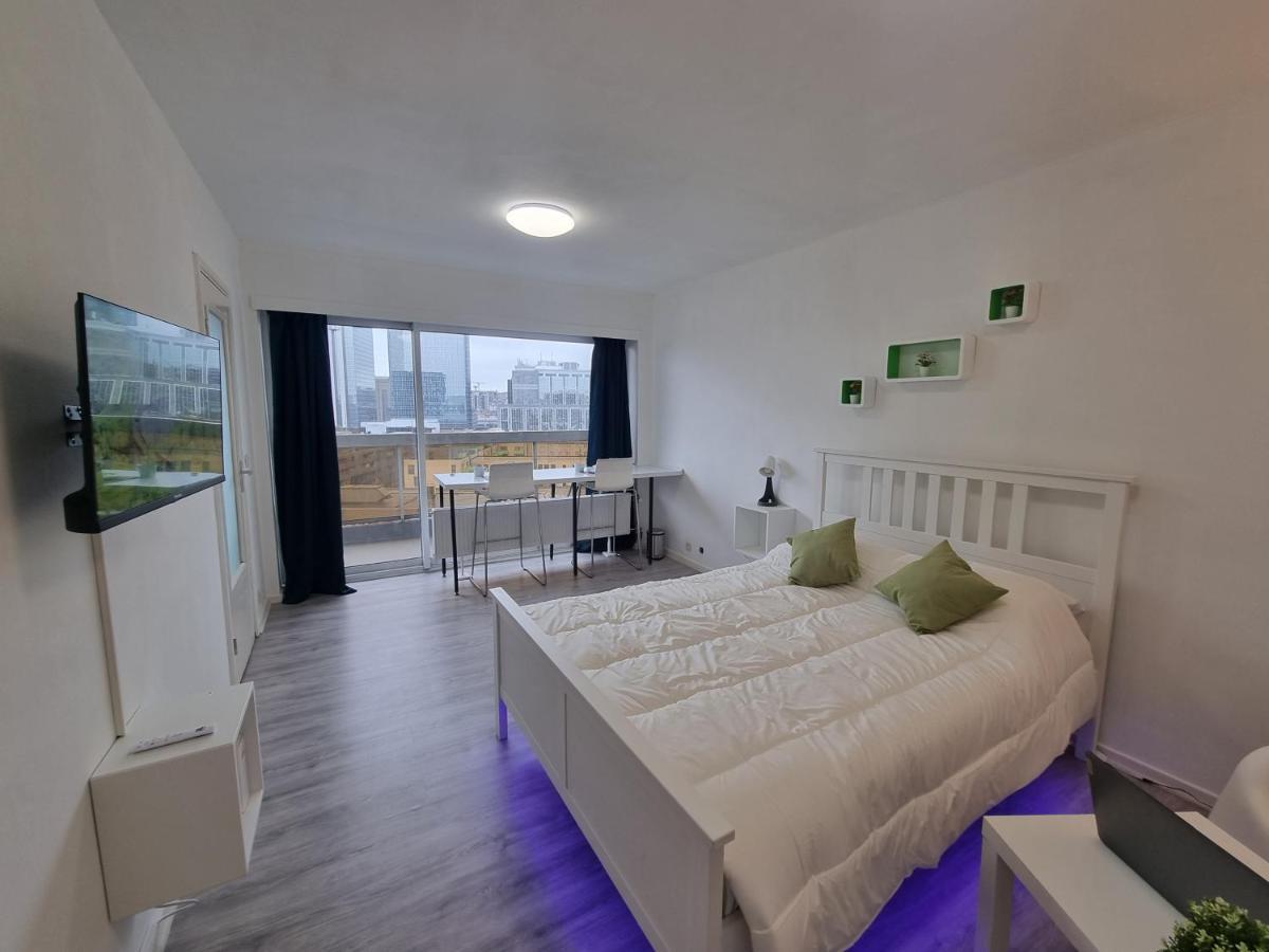 Panoramic View Studio Apartment Brussels Exterior photo