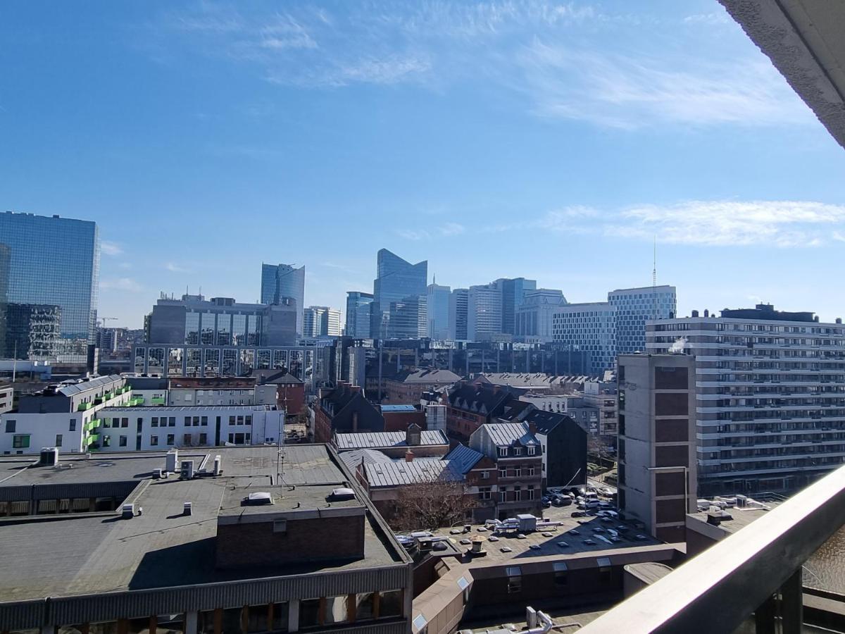 Panoramic View Studio Apartment Brussels Exterior photo
