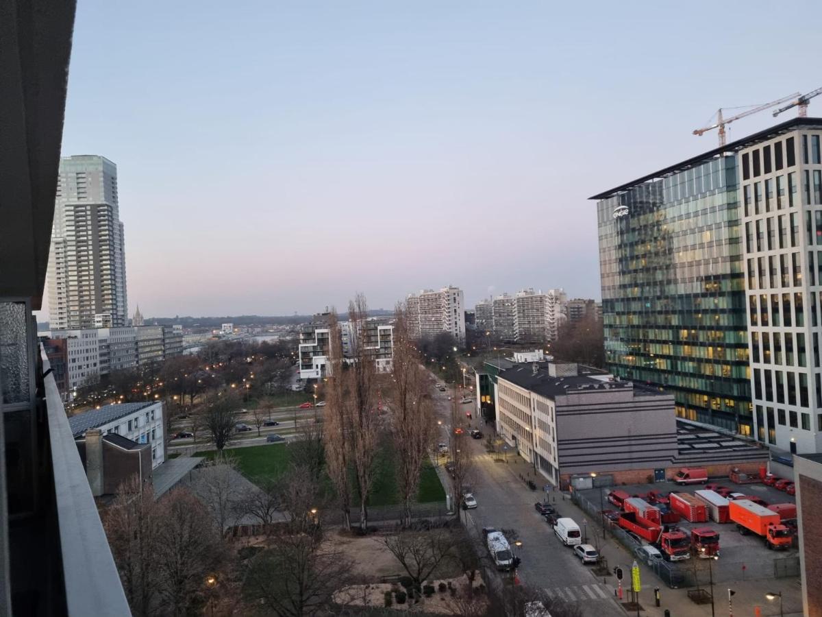Panoramic View Studio Apartment Brussels Exterior photo