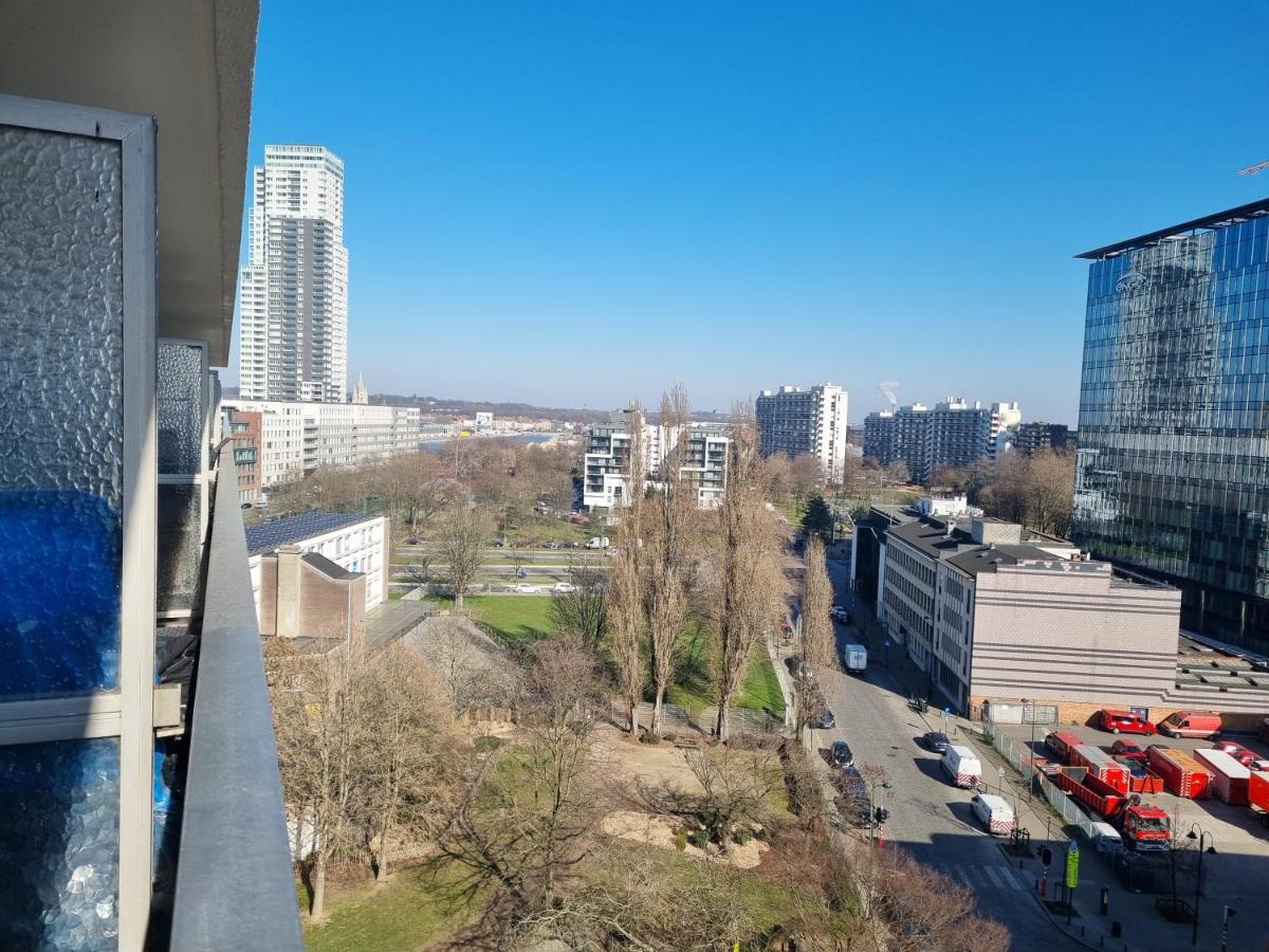 Panoramic View Studio Apartment Brussels Exterior photo
