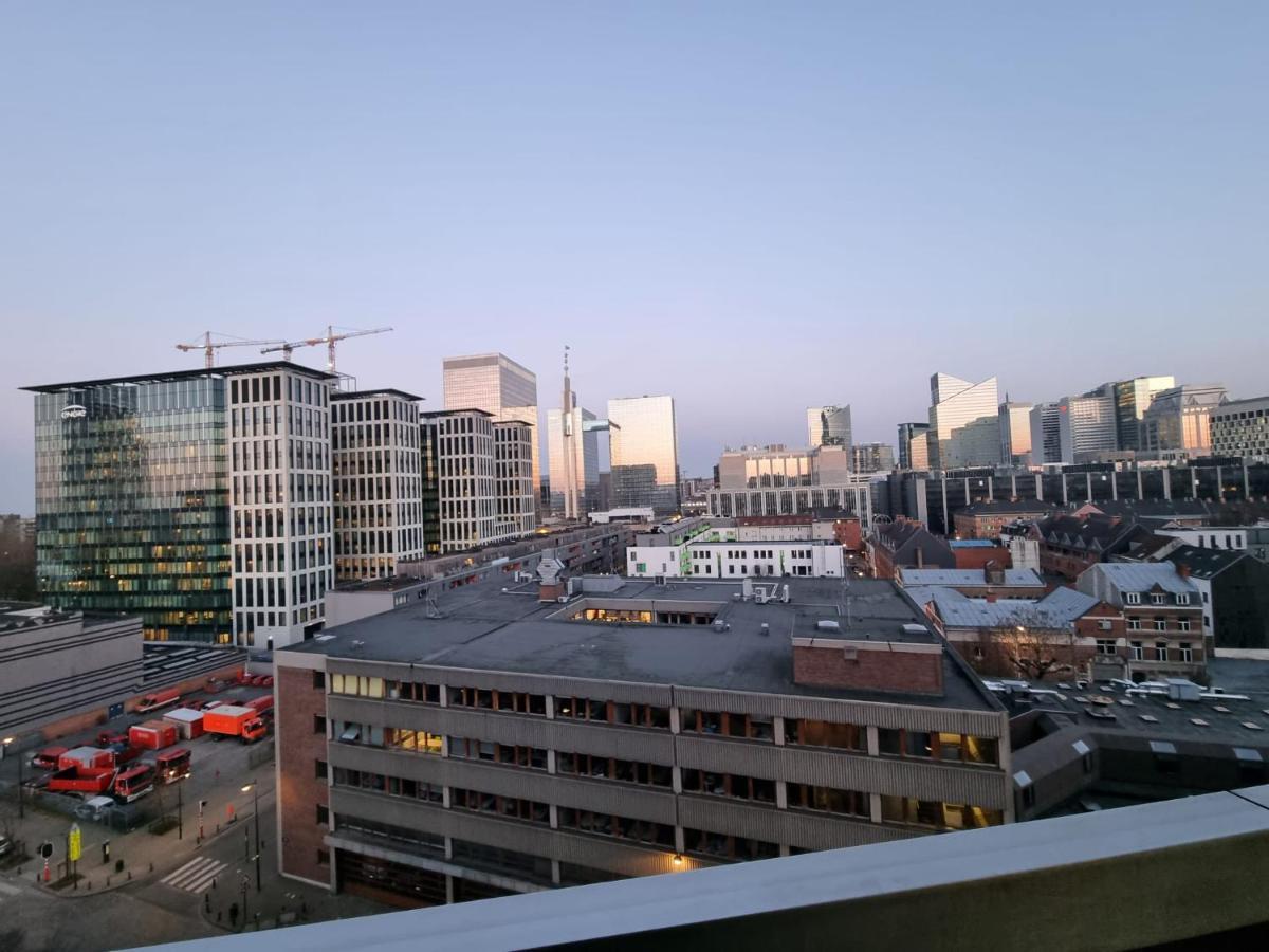 Panoramic View Studio Apartment Brussels Exterior photo